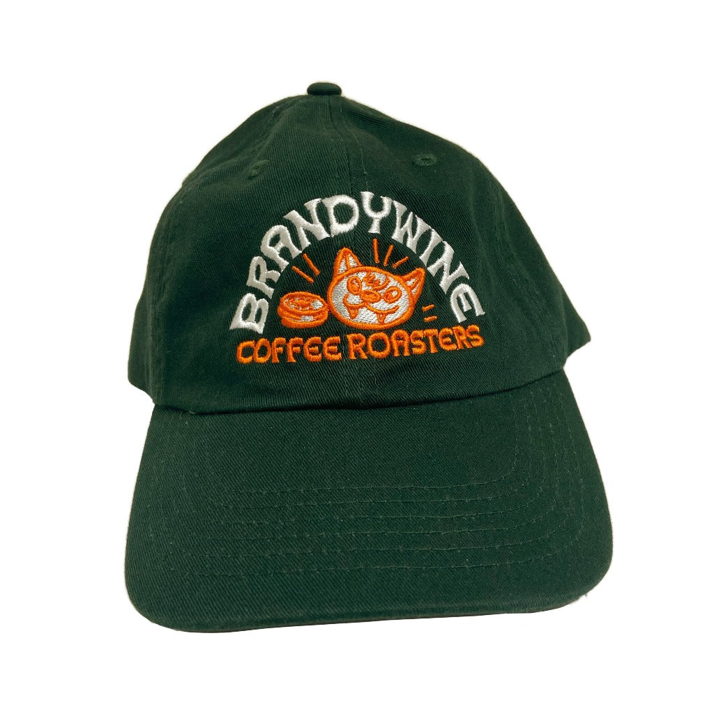 Embroidered Cat Coffee Hat!