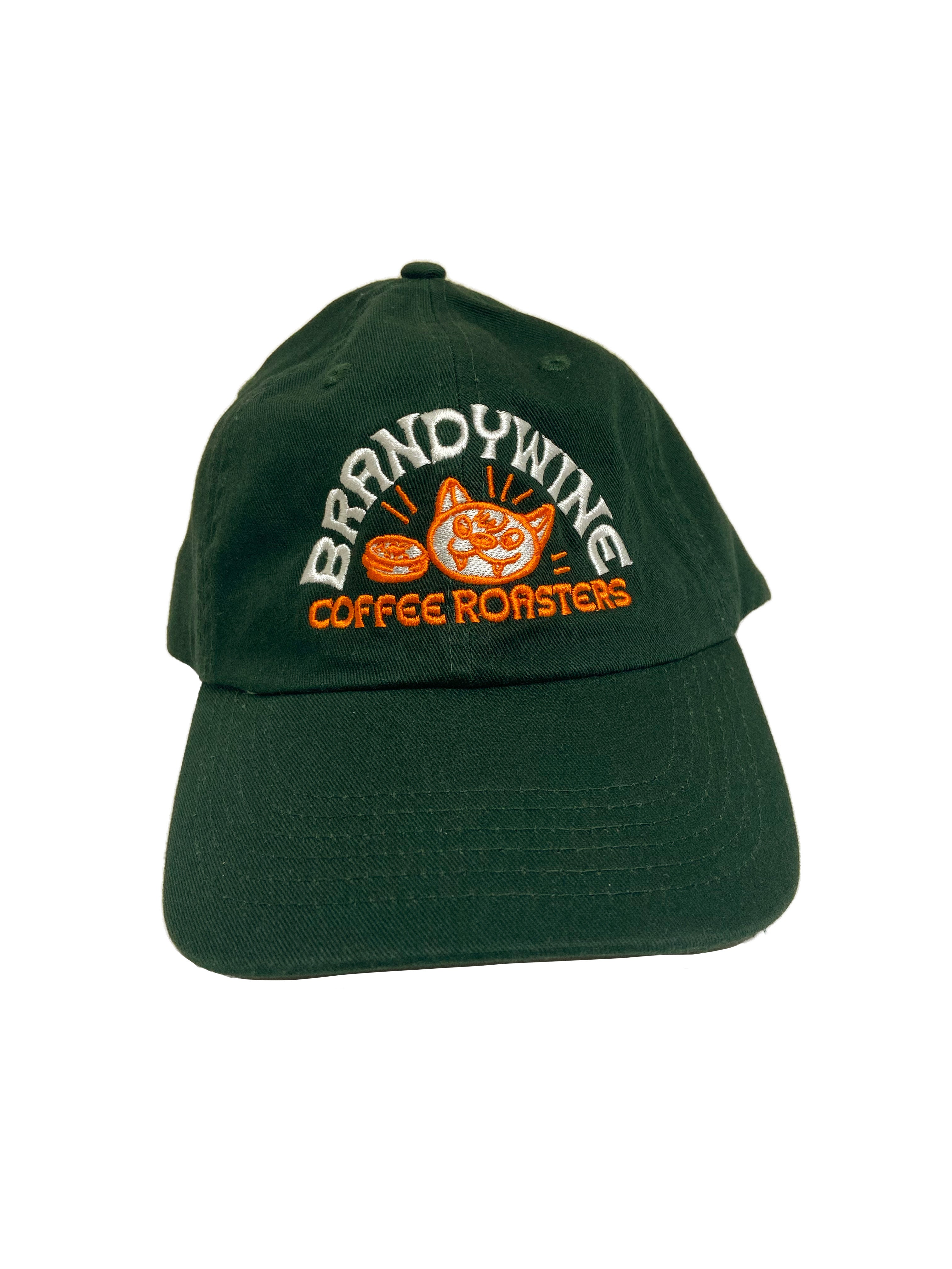 Embroidered Cat Coffee Hat!